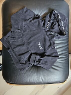 GUESS Black Hoodie Sweatshirt